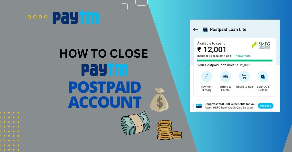 Paytm Postpaid Account